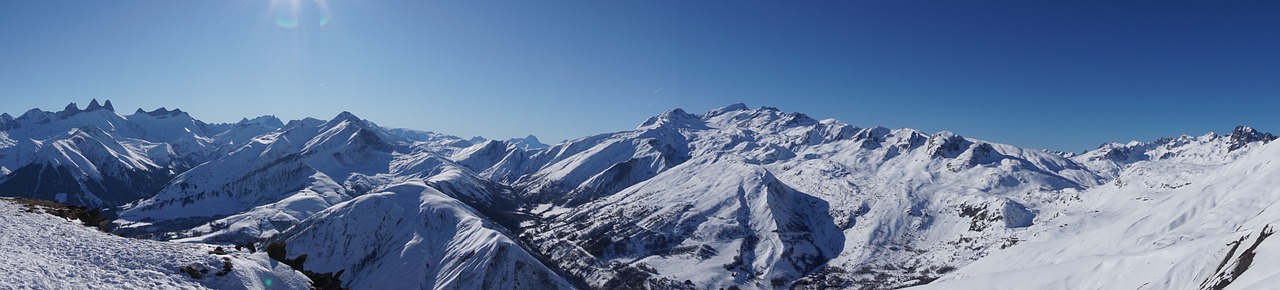Winter in den Bergen