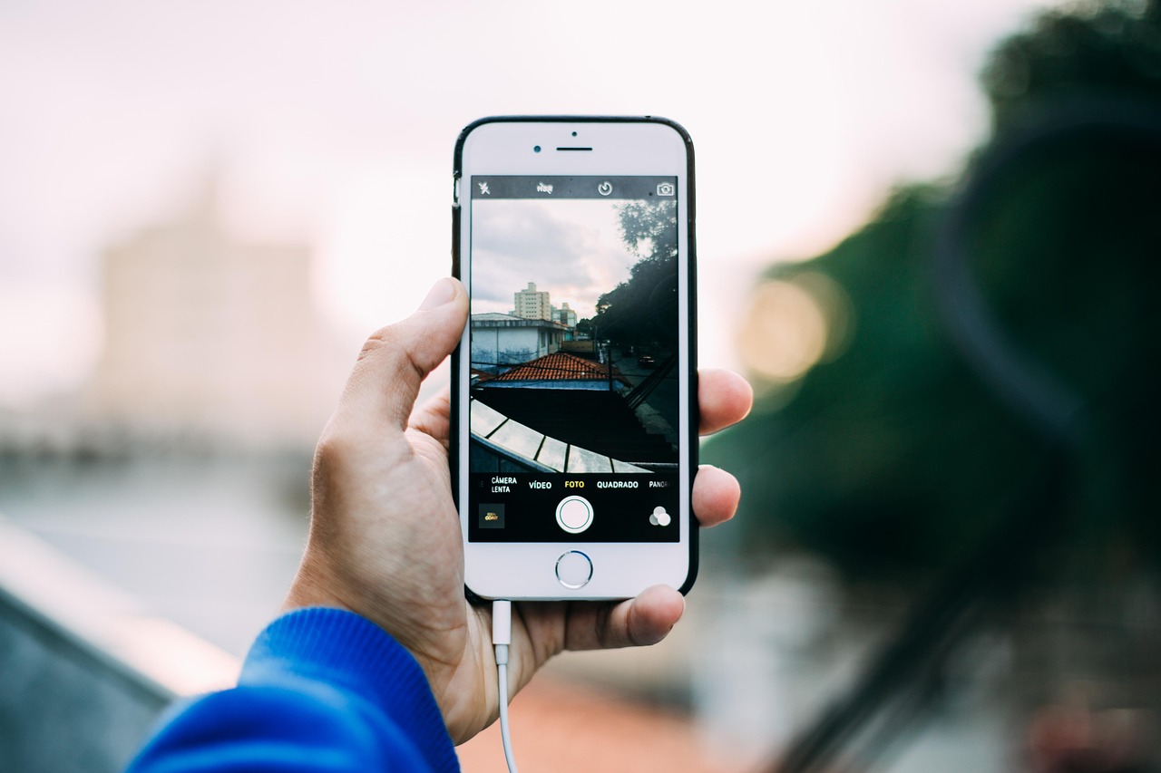 Fotos am Handy