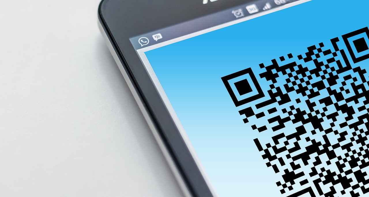 Ein kurzer Scan des QR-Codes vom