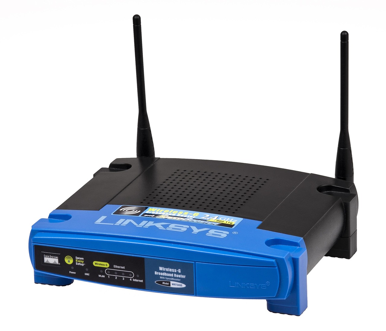 Der Router arbeitet unbeachtet in der